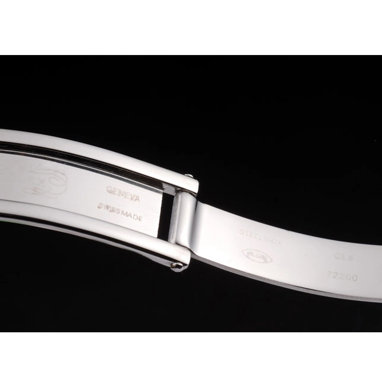 Rolex aaa copy Steel Explorer Polished White Rolex Stainless Dial 98086 1025